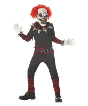 Clown Evil Kids Costume - Boy Clown Costumes