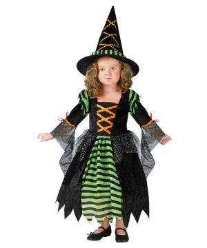 Miss Witch Toddler Halloween Costume - Girls Witch Costumes