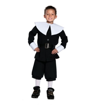 Pilgrim Boy Kids Costume