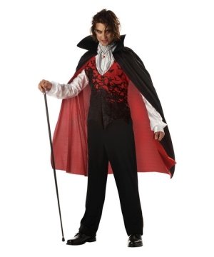 Adult Prince of Darkness Vampire Halloween Costume