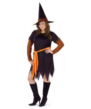 Pumpkin Patch Witch Women plus size Costume