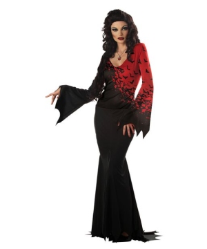 Adult Queen of Night Fall Vampire Halloween Costume