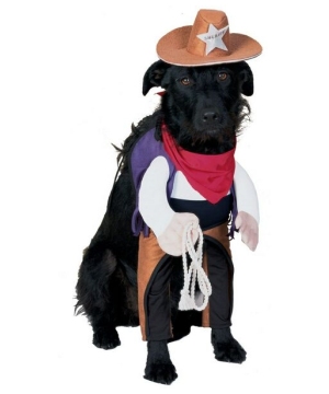Cowboy Hat Dog Fancy Dress Wild West Bounty Sheriff Animal Pet Costume Accessory 