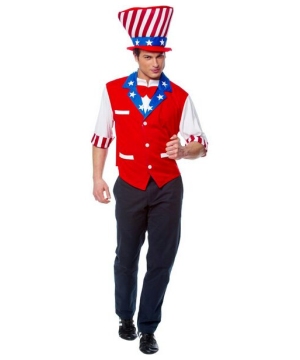 Uncle Sam Costume for Adults- Men Costumes
