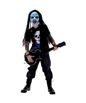 Zombie Rocker Kids Halloween Costume - Boys Costumes