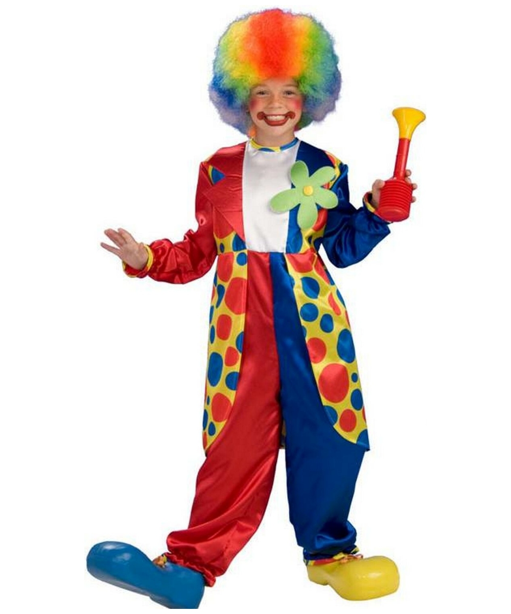 Clown Bubble Kids Costume - Clown Costumes