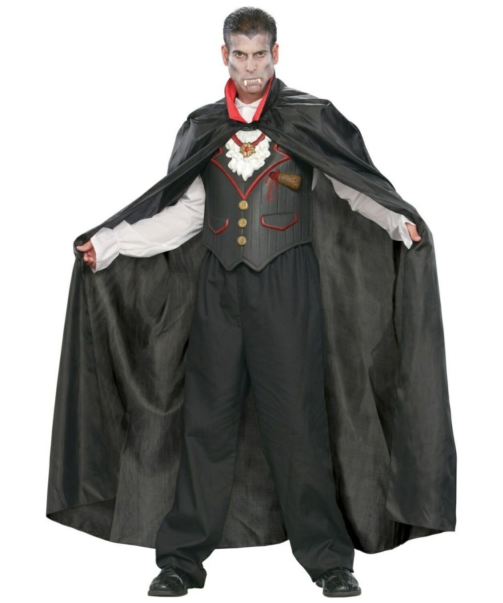 Vampire 3d Chest Adult Costume - Men Halloween Costumes