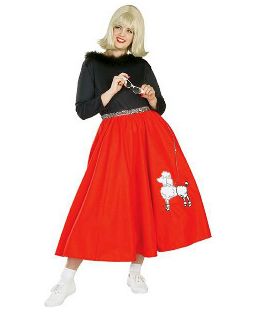 50s Poodle Babe Women Plus Size Costume