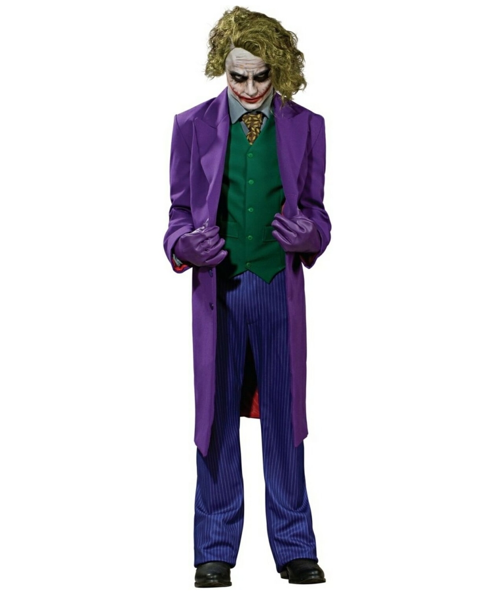Batman Dark Knight Joker Adult Costume Atrical - Men Superhero Costumes