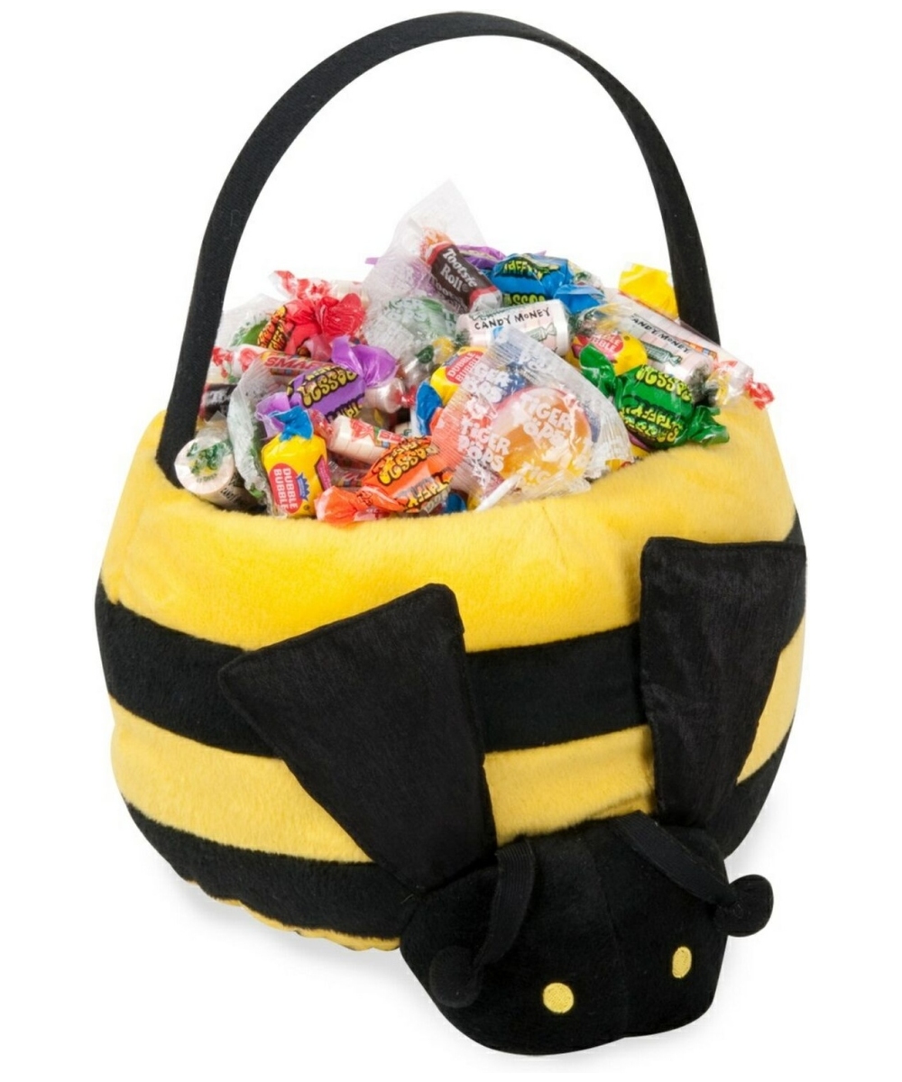 Bee Plush Halloween Treat Bag