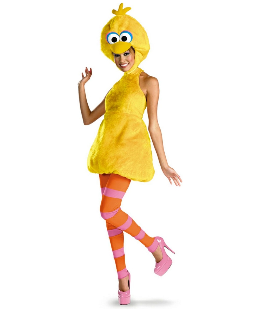 Adult Sesame Street Big Bird Elmo Costume Women Sesame Stree Costumes