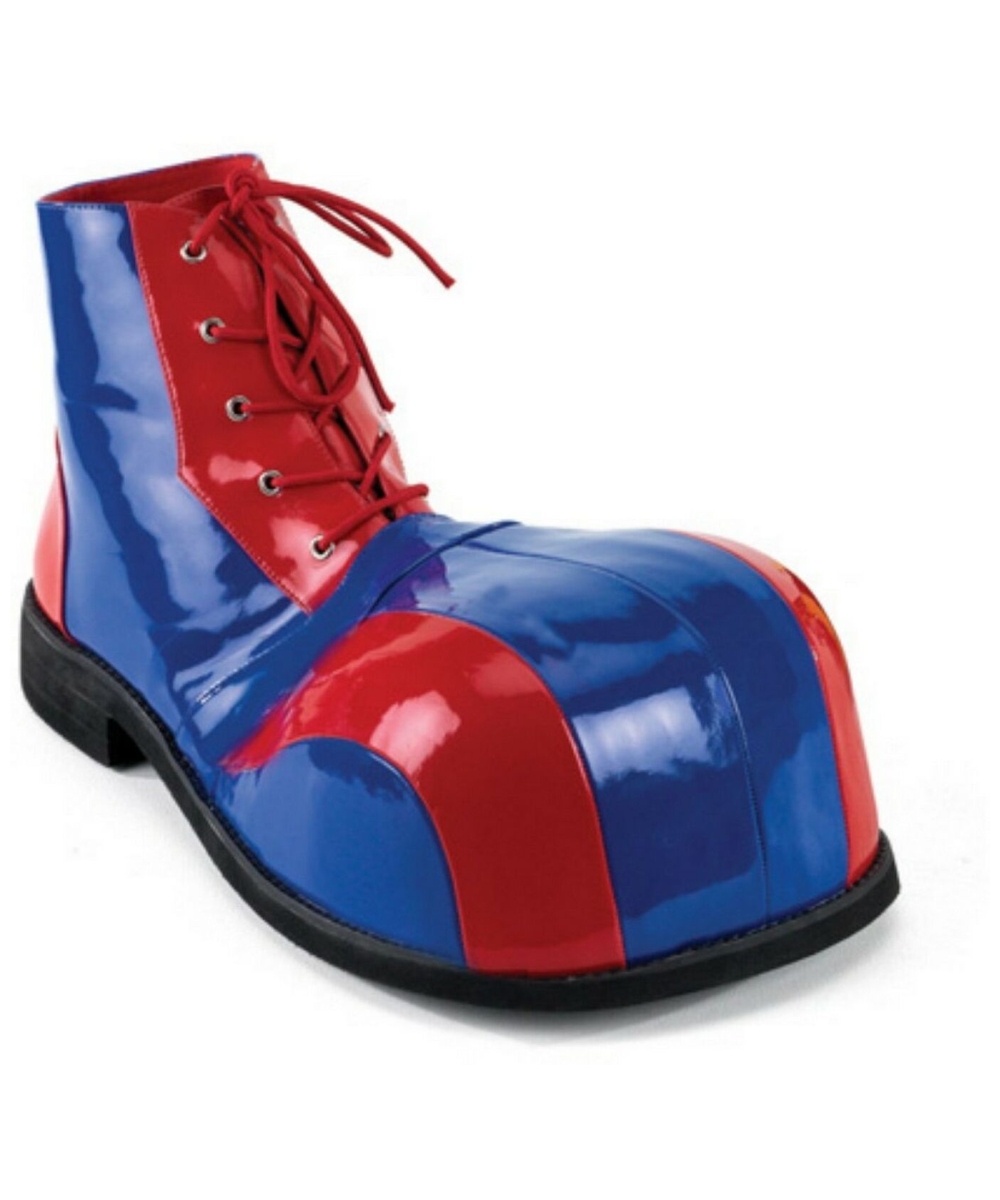 Blue And Red Clown Shoes