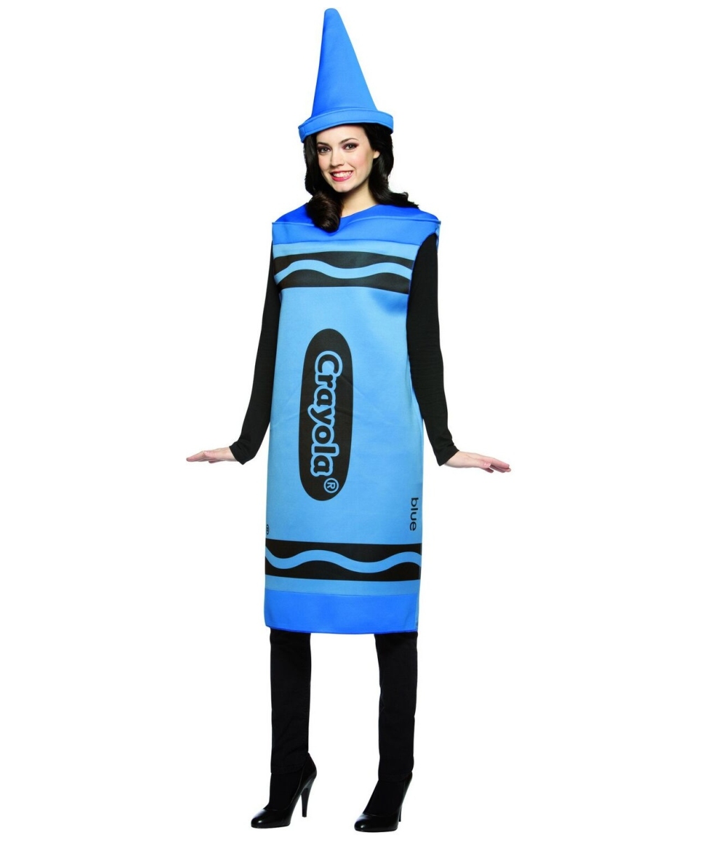 Blue Crayola Crayon Female Costume