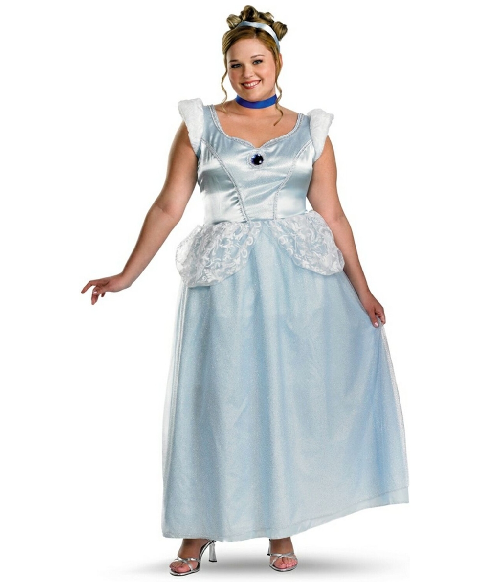 Cinderella Disney Princess Adult Costume - Plus Size Disney Costumes