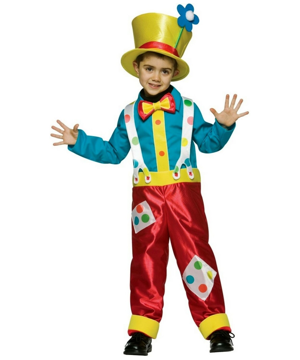 Clown Boys Costume