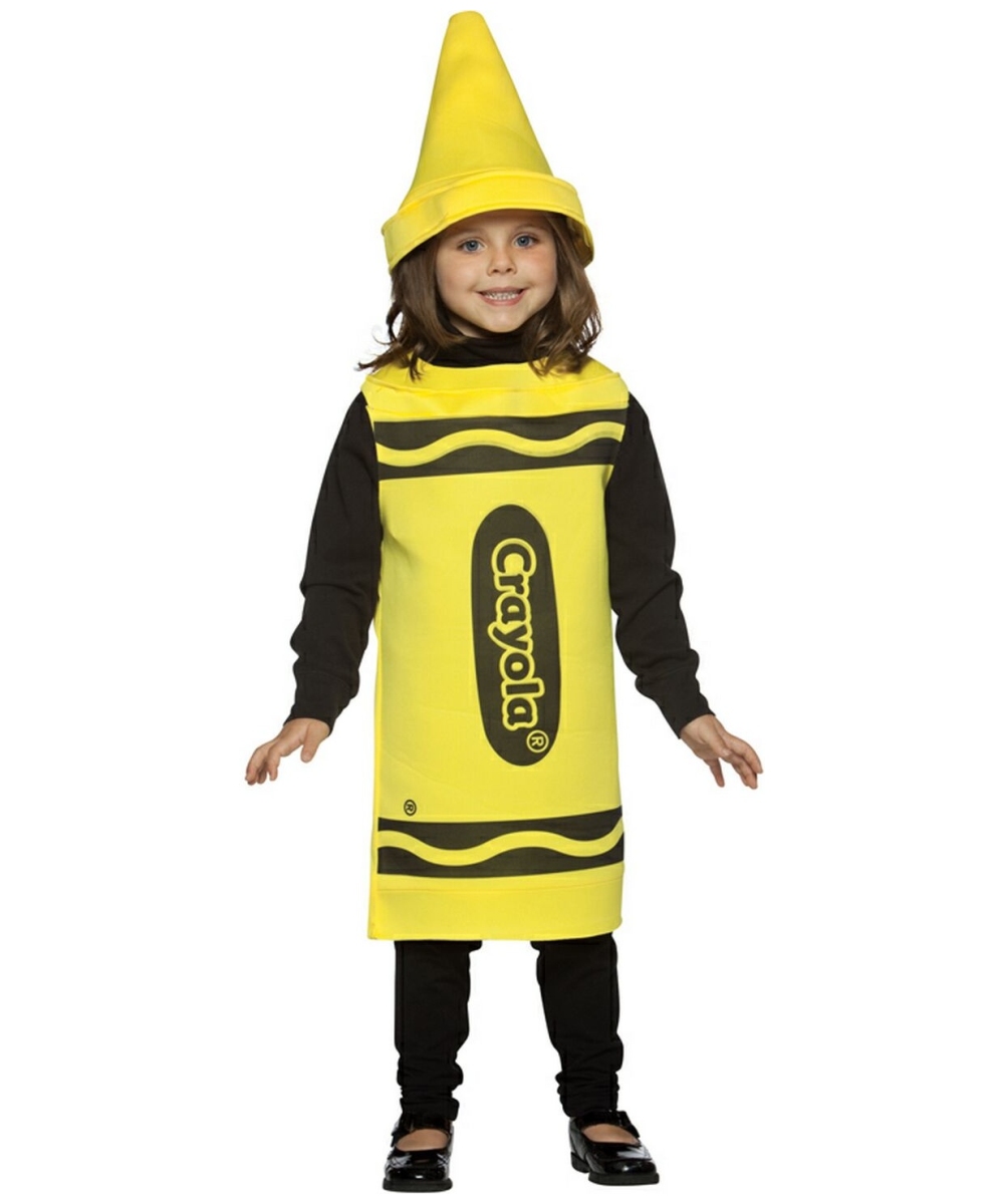 Crayola Yellow Costume - Child Costume - Crayola Costumes
