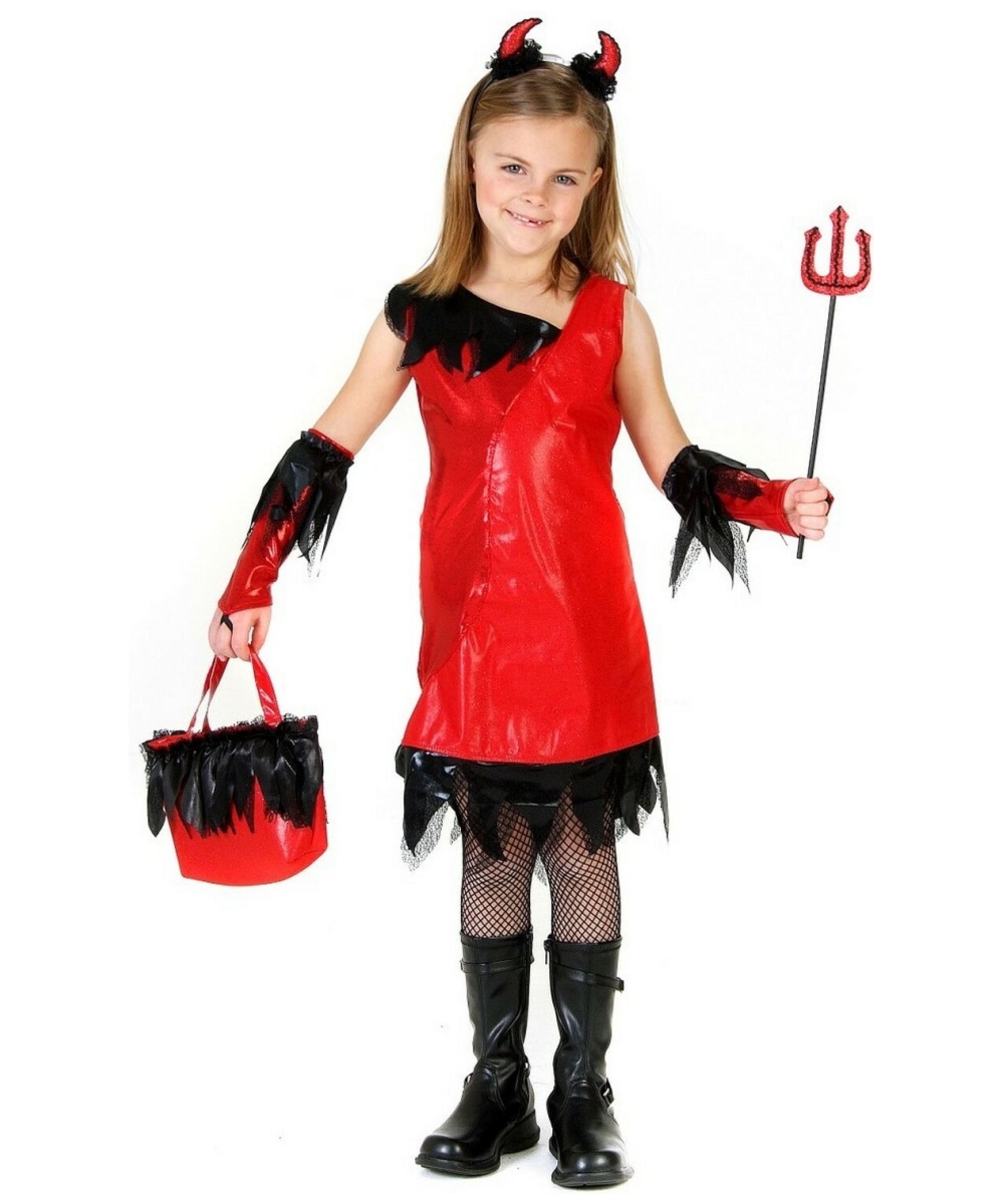 Kids Devil Girl Girls Costume