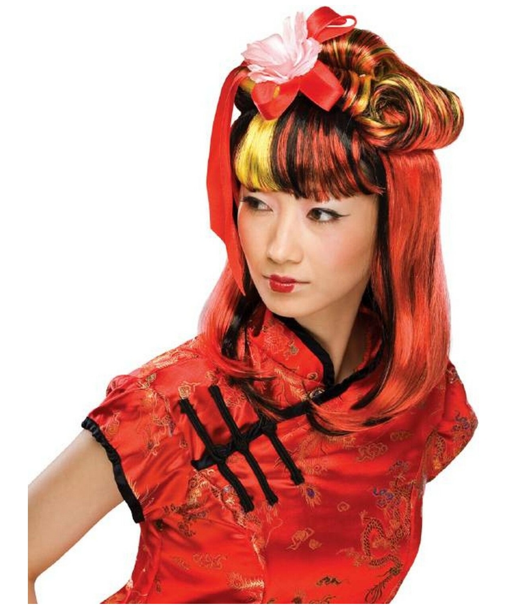 Red Dragon Lady  Wig