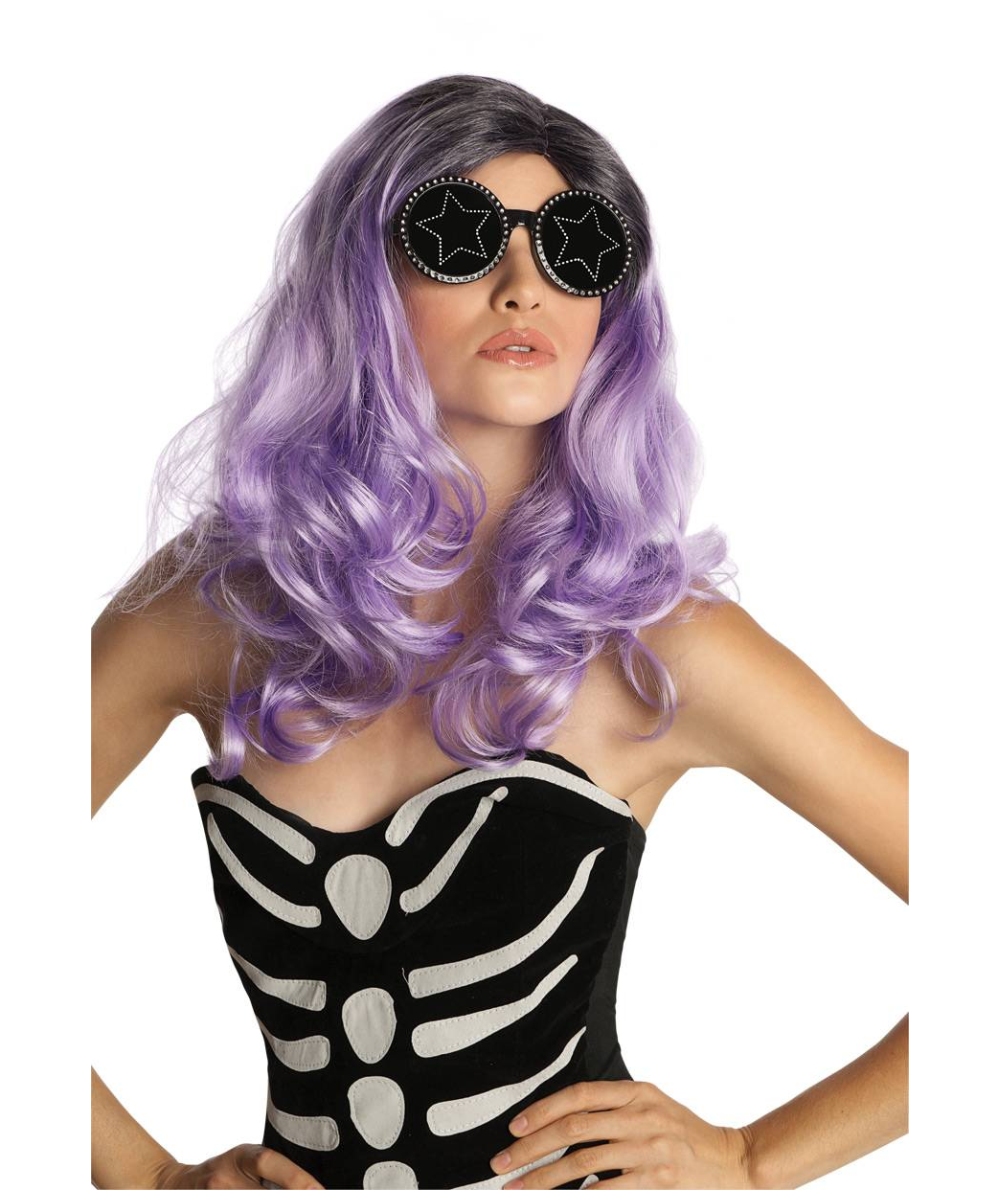 Fame Monster  Wig Purple