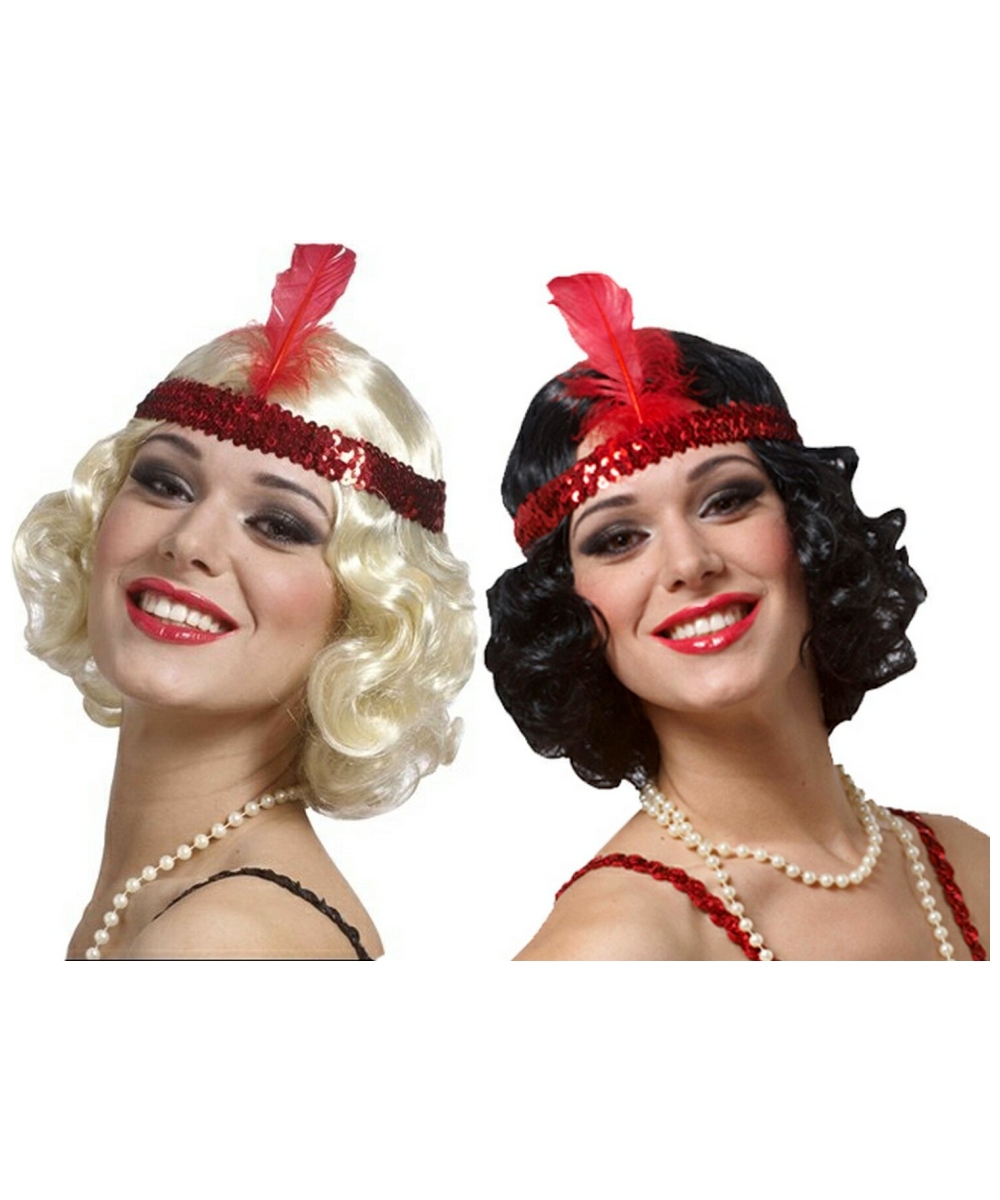 Curly Flapper  Wig