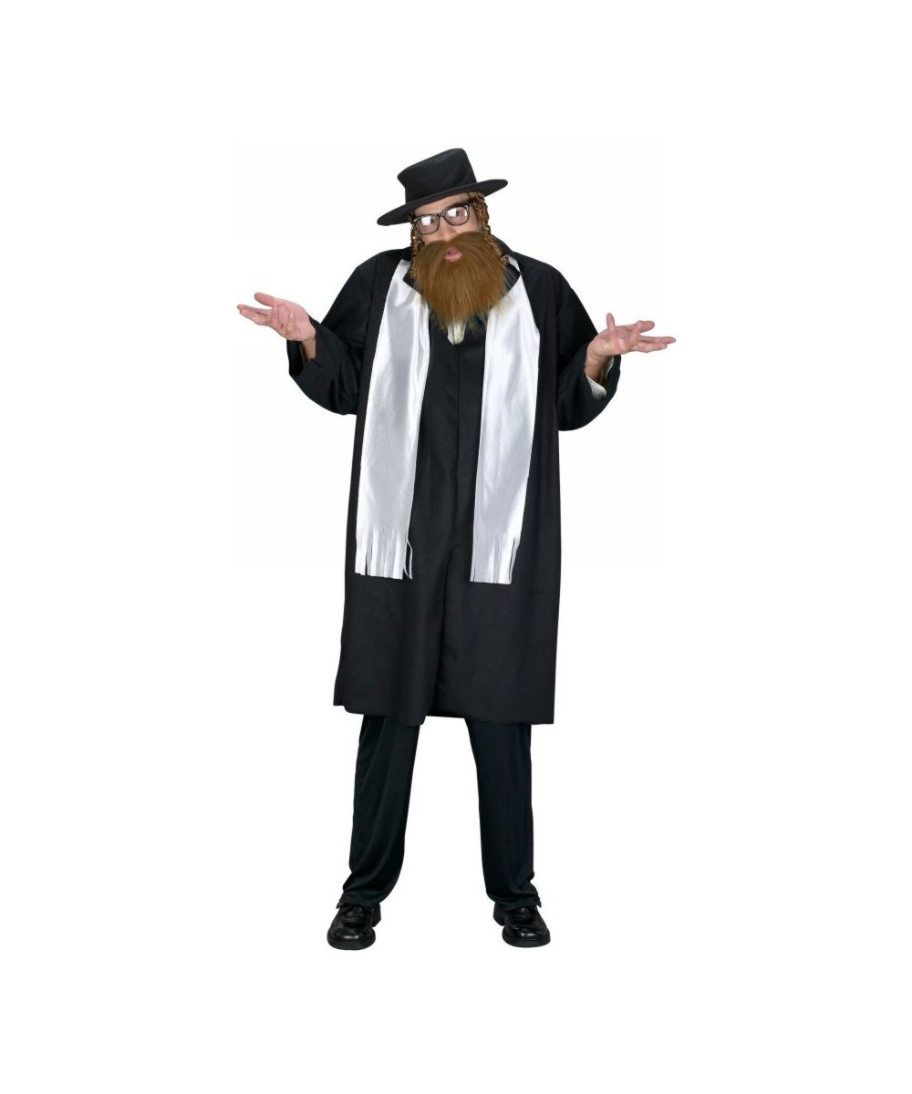 Adult Rabbi Costume - Men Halloween Costumes