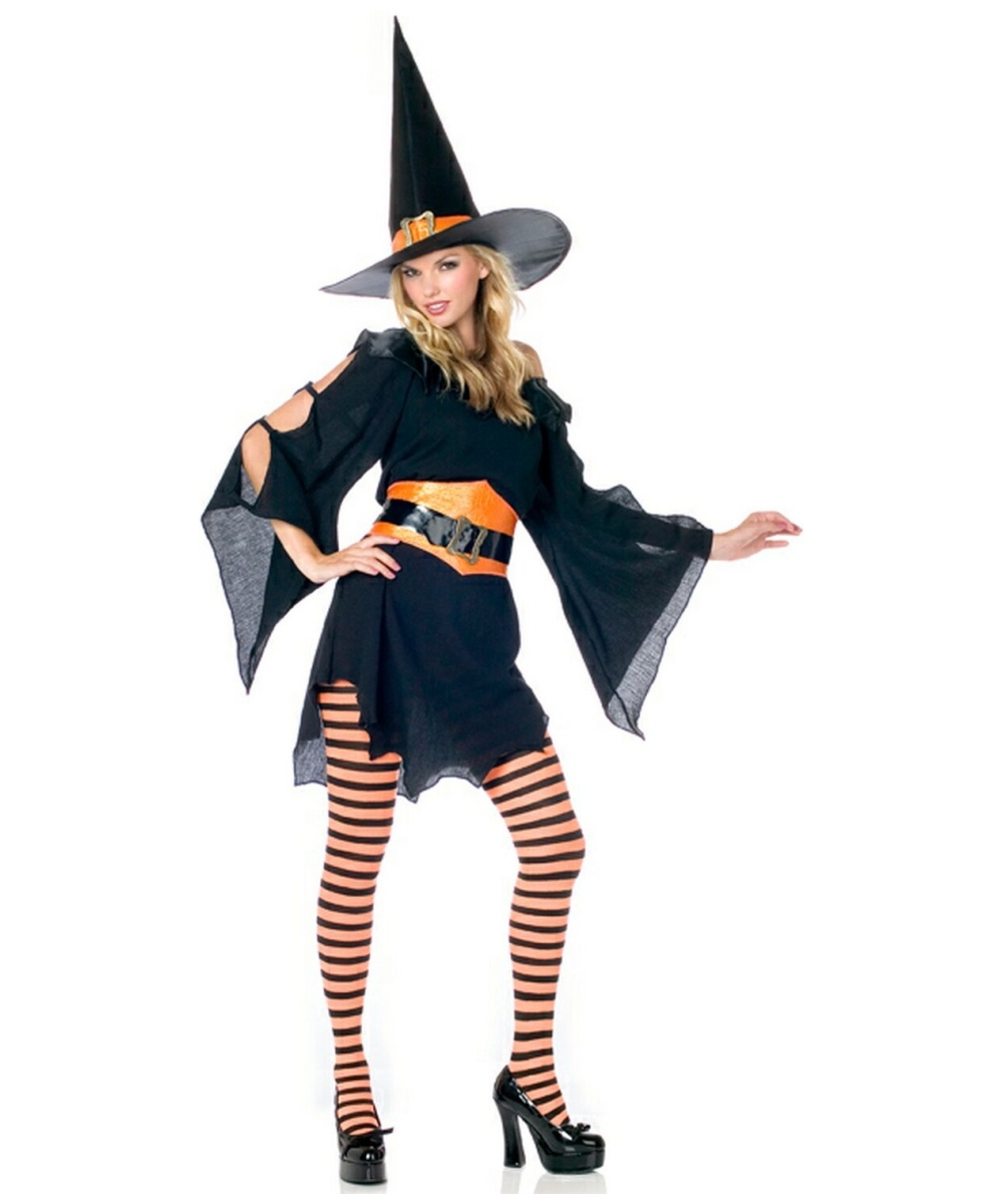 Adult Winged Witch Halloween Costume - Women Witch Costumes adults