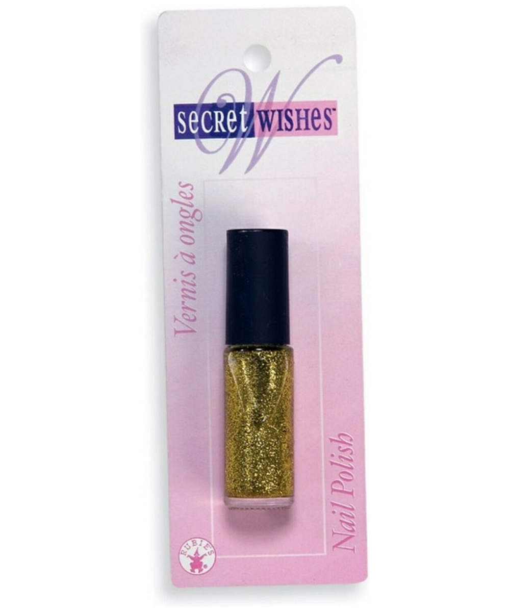 Gold Glitter Nail Polish