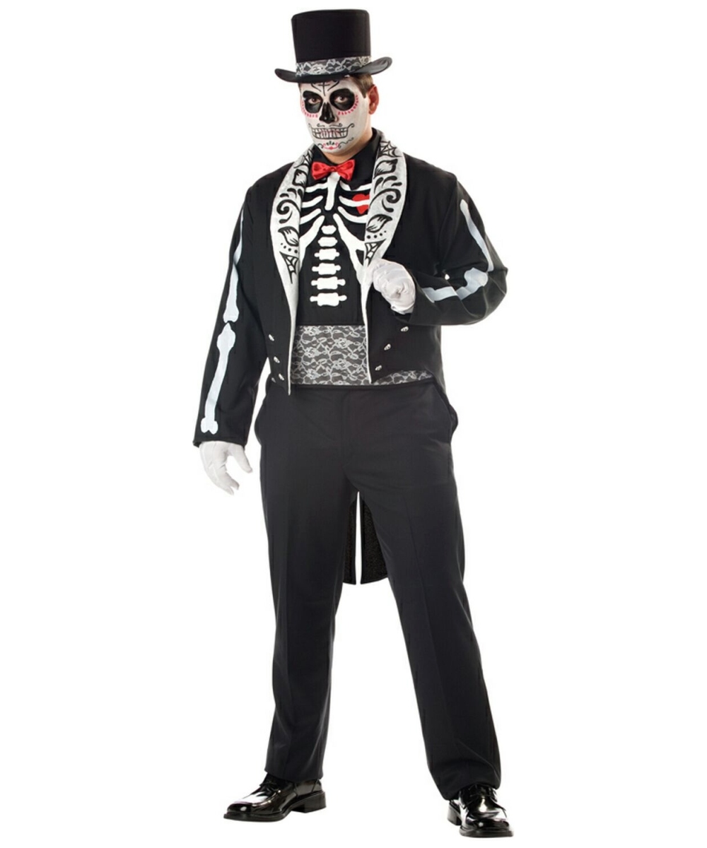Graveyard Groom Costume - Adult Plus Size Costume - Couple Halloween ...