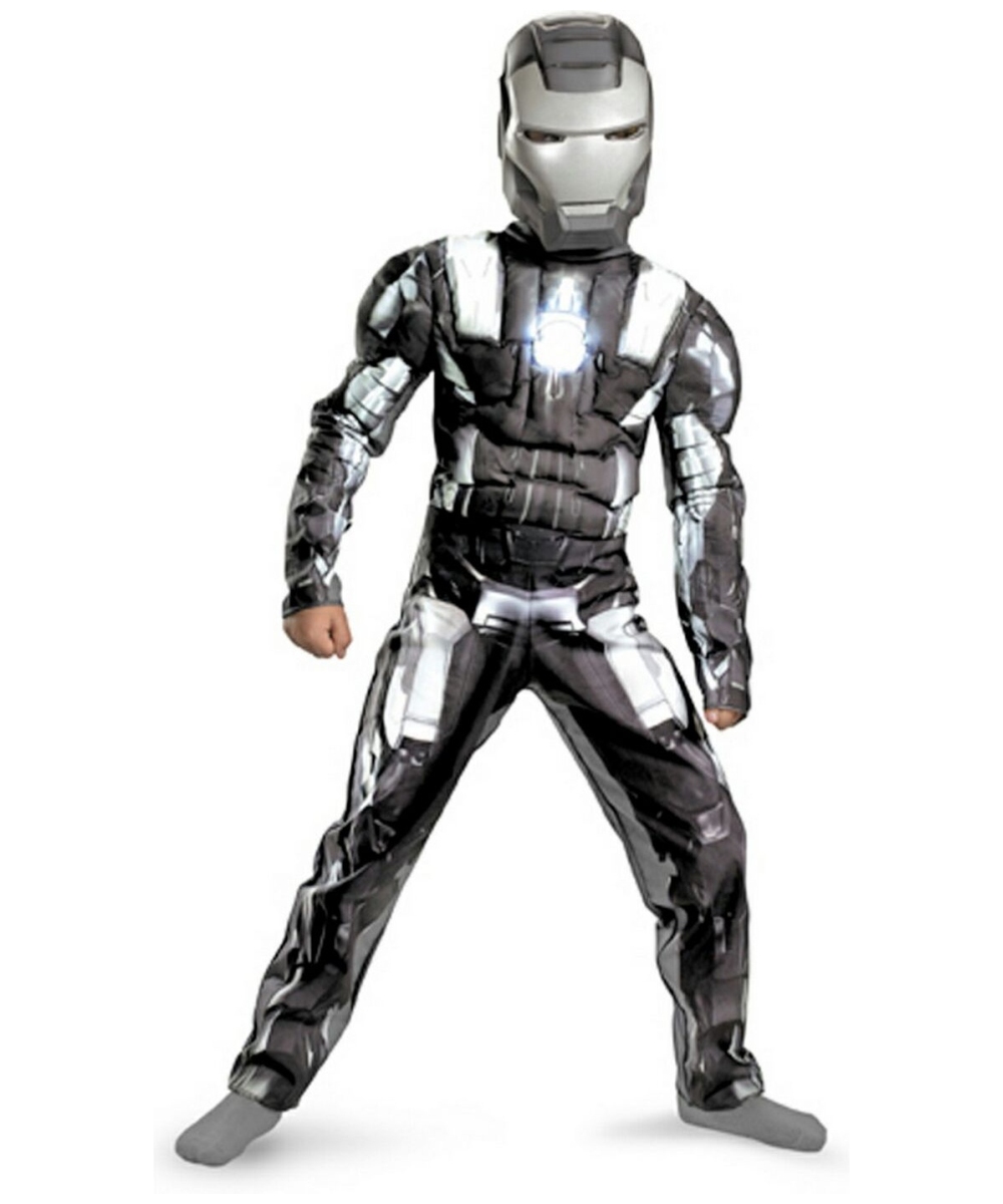 Iron Man 2 War Machine Muscle Costume Kids Costume
