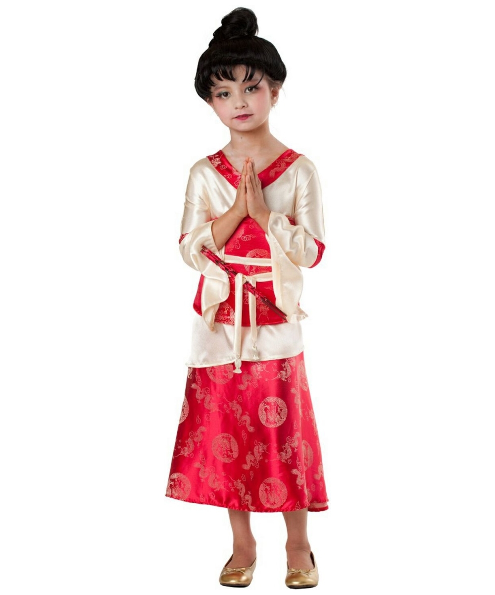 Kimono Princess Kids Costume