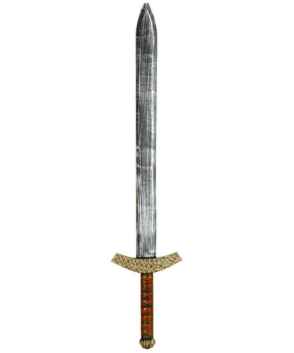 Рыцарский меч на белом фоне