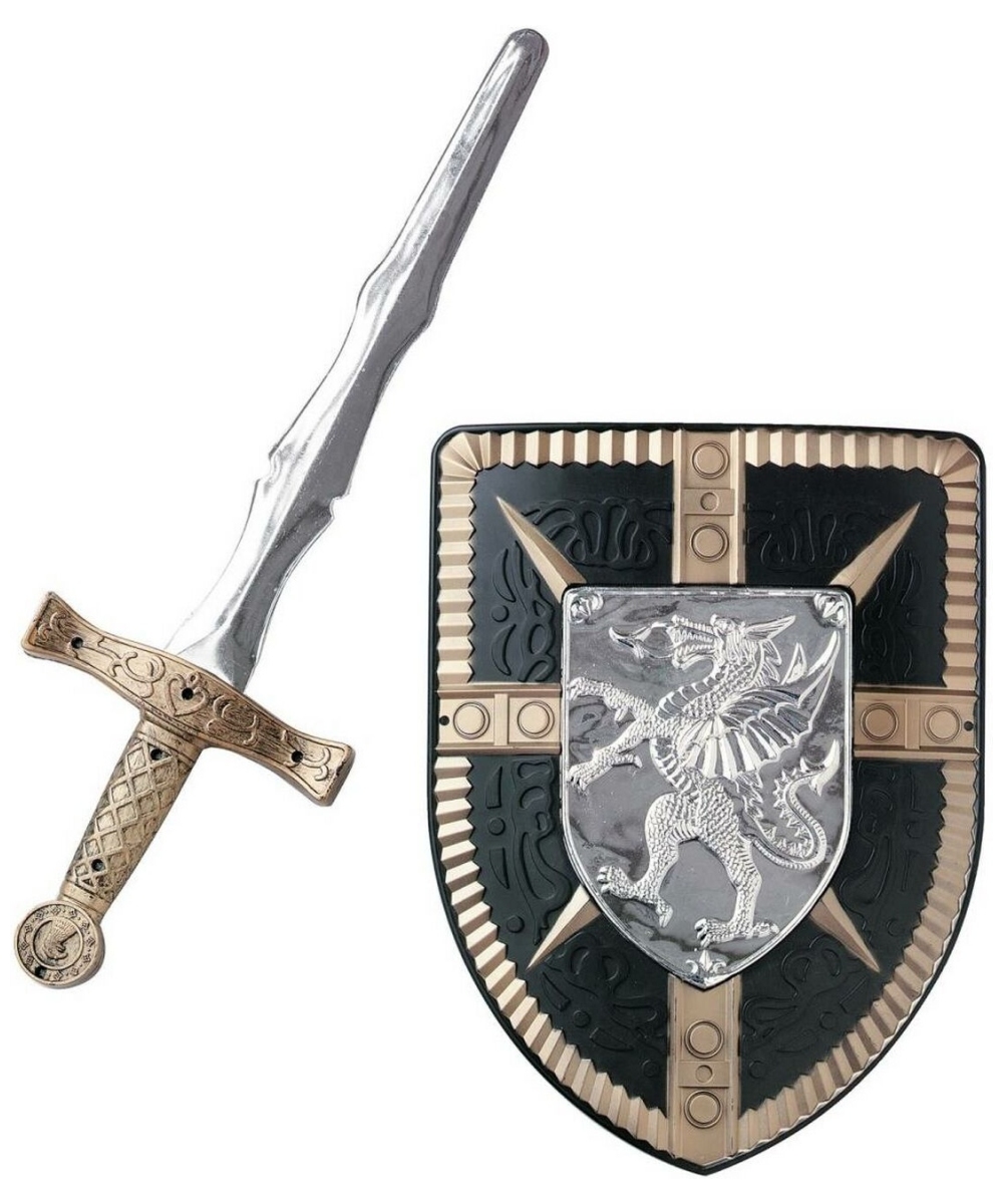 Knight Sword And Shield Costume Accessory