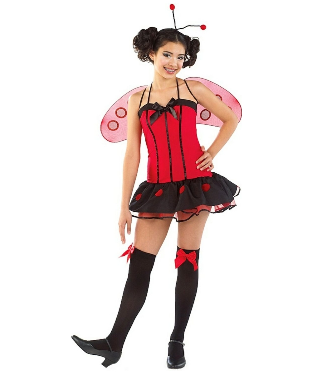 Little Miss Ladybug Kids Costume