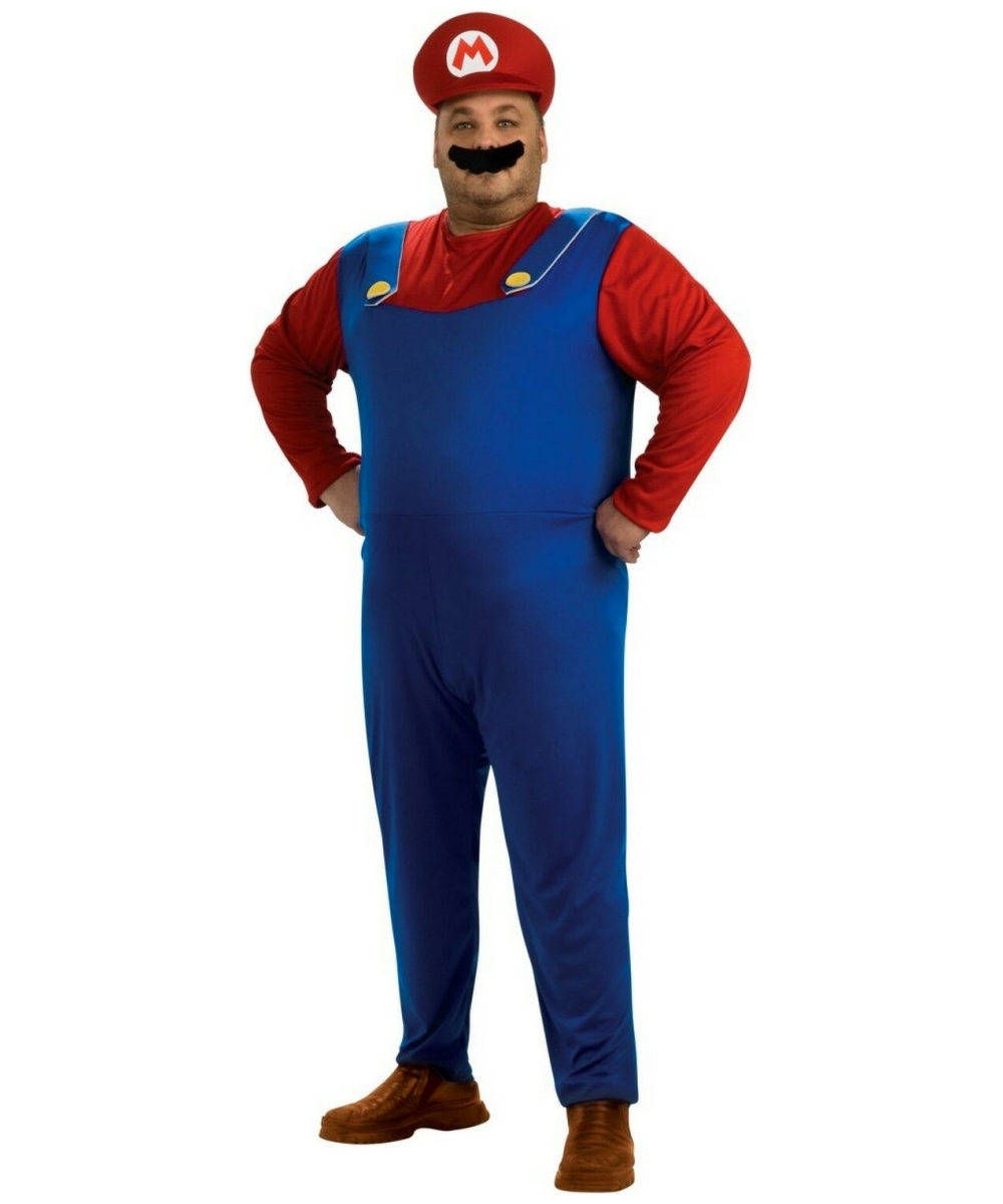 Mario  Plus Size Costume