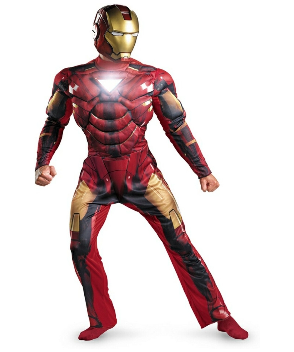 Adult Iron Man 2 Mark Vi Ironman Movie Costume - Ironman Costumes