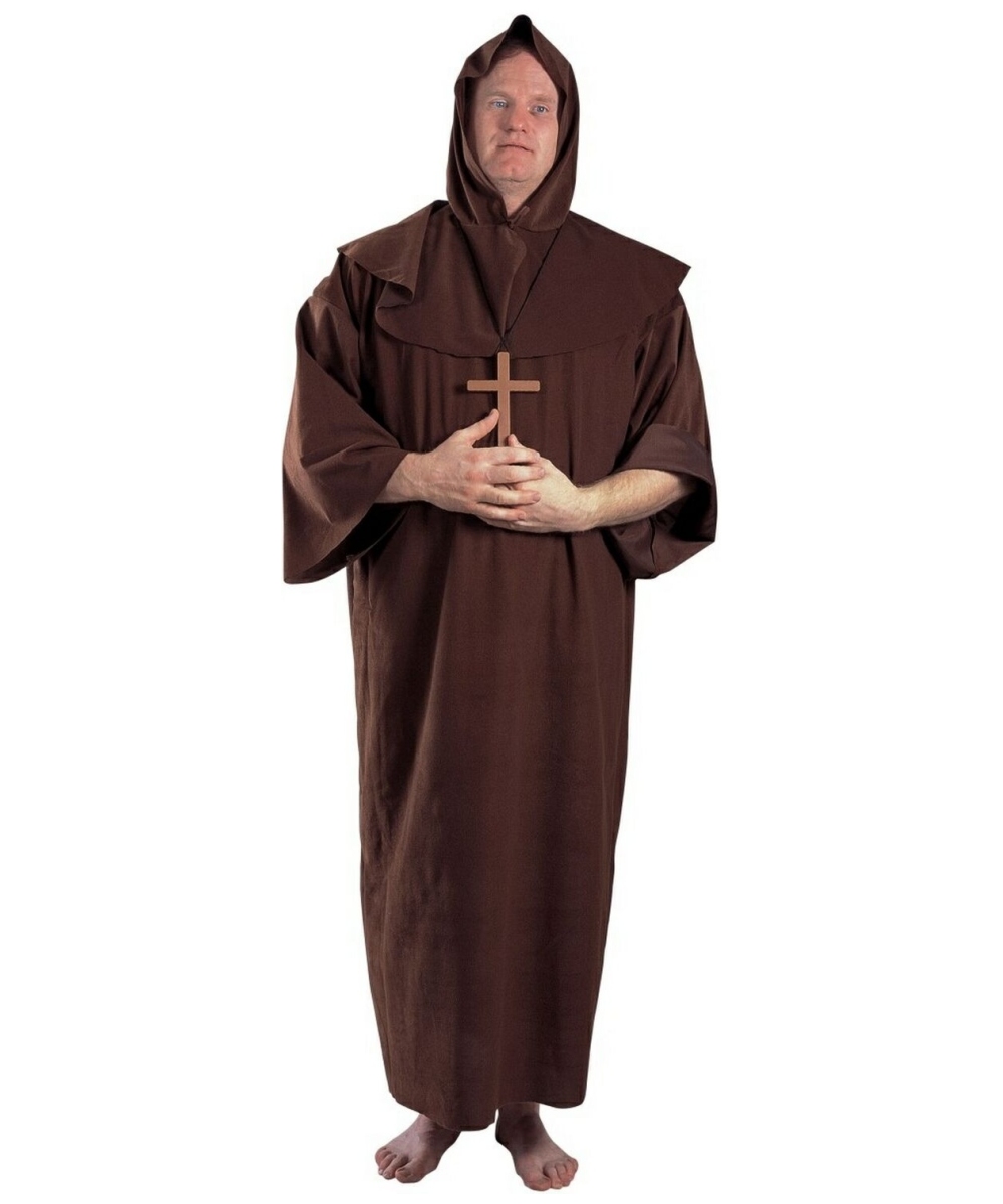 Adult Monk Costume - Monk Plus Size Costumes