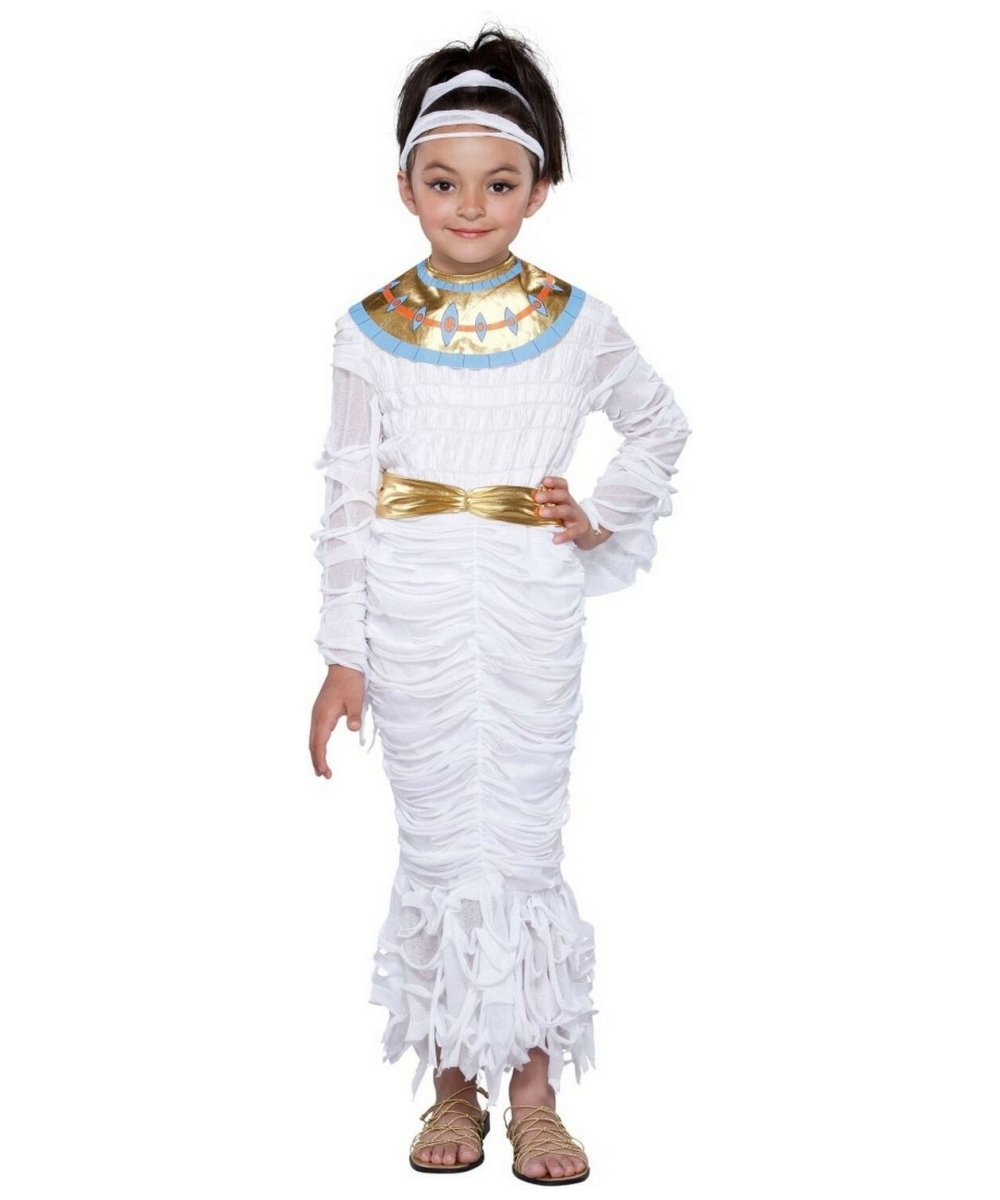 Kids Mummy Princess Egyptian Child Costume