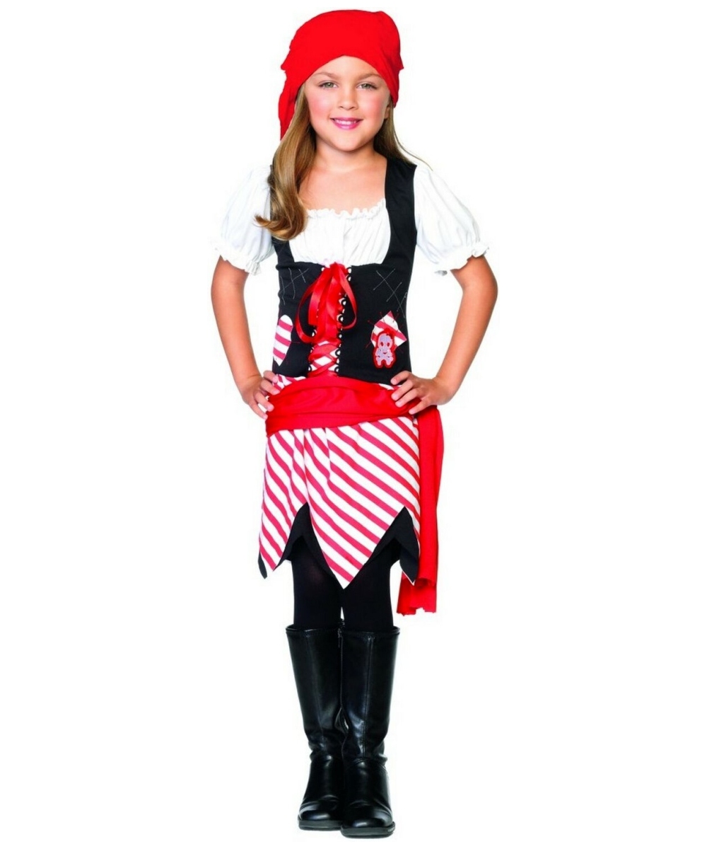 Kids Petite Pirate Child Costume