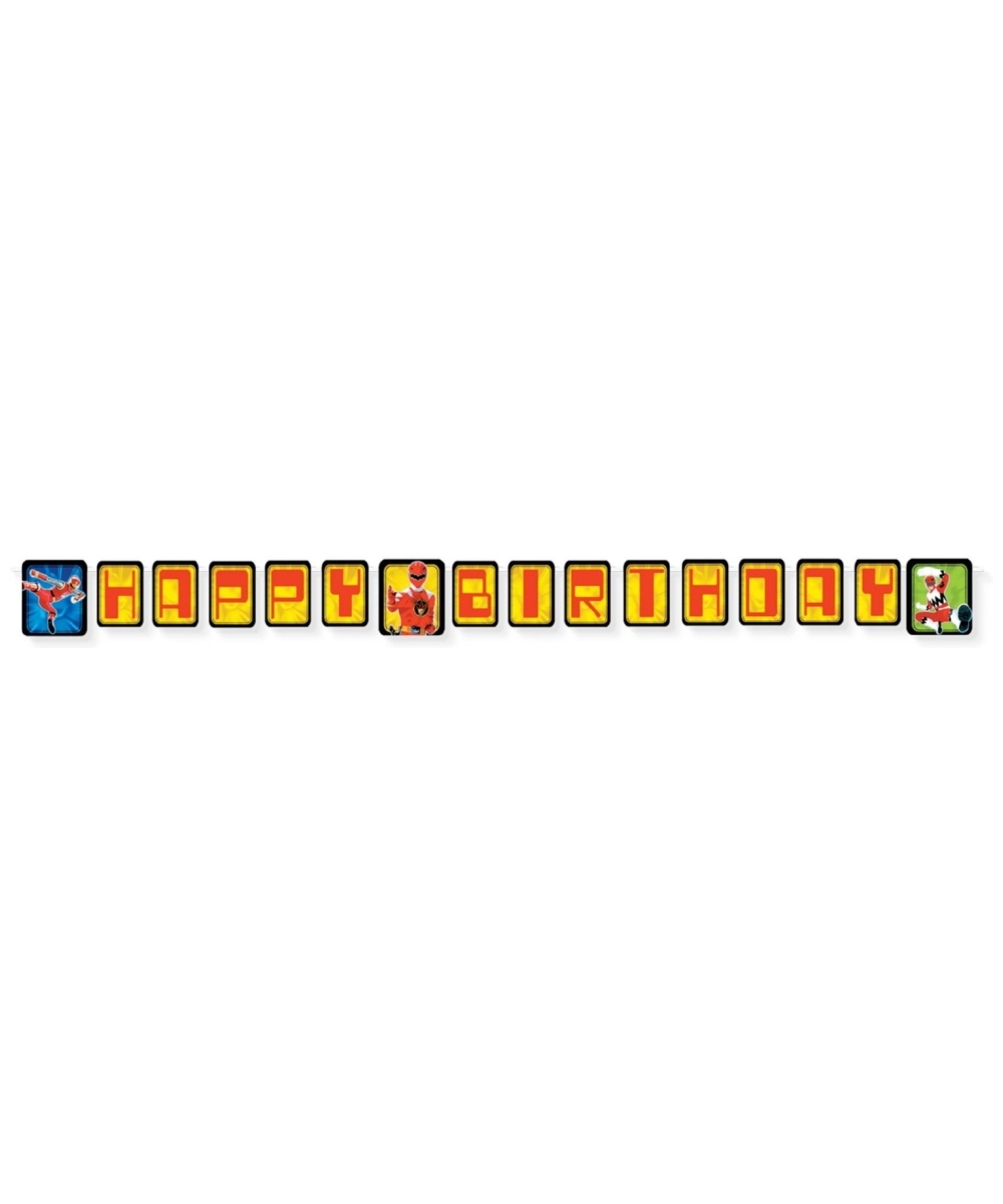 Power Rangers Birthday Banner