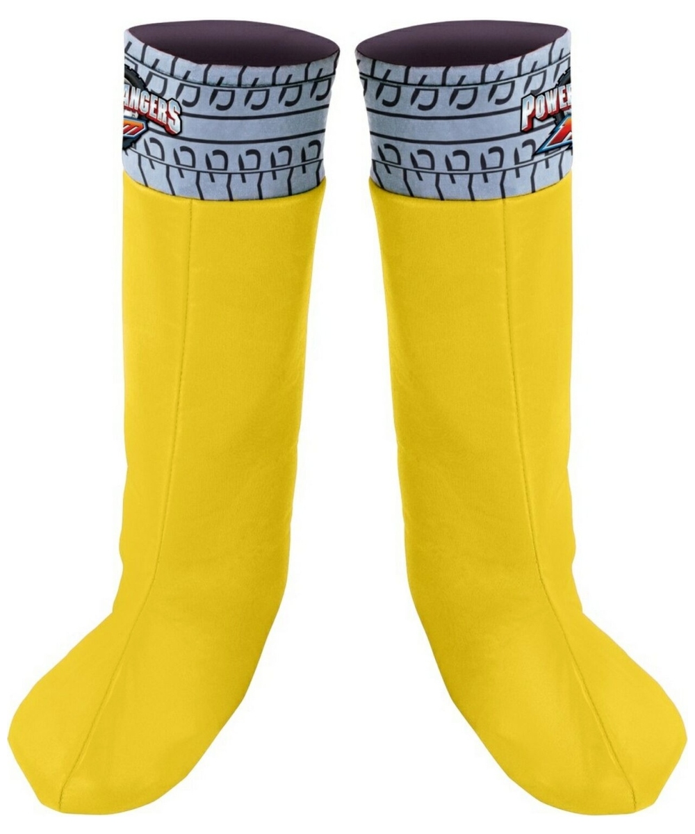 Power Rangers Boot Covers Child (yellow)