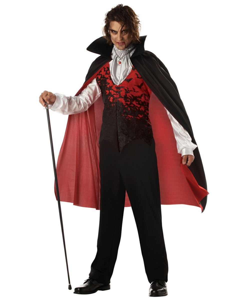 Adult Prince of Darkness Vampire Halloween Costume