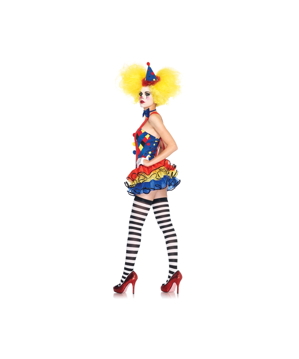 Clown Miss Giggles Adult Costume Clown Costumes