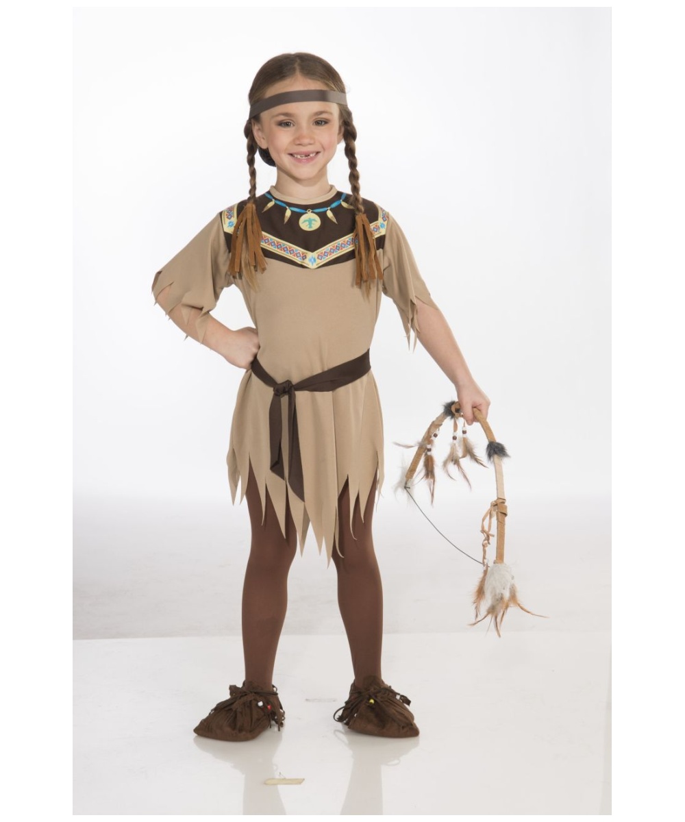 ECONOMY NATIVE AMERICAN PRINCESS KIDS HALLOWEEN COSTUME