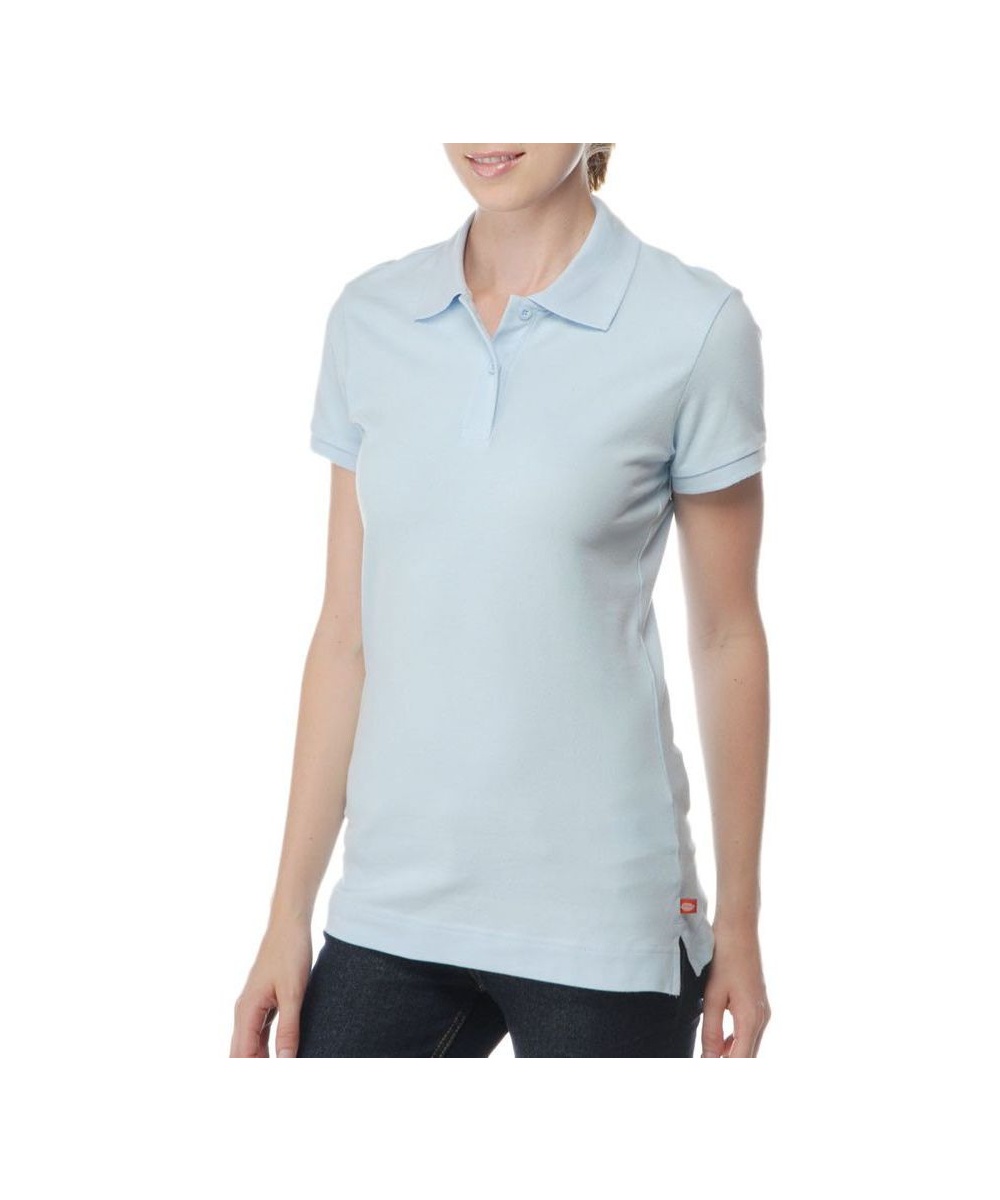 DICKIE'S JUNIORS SHORT SLEEVE SOLID PIQUE POLO