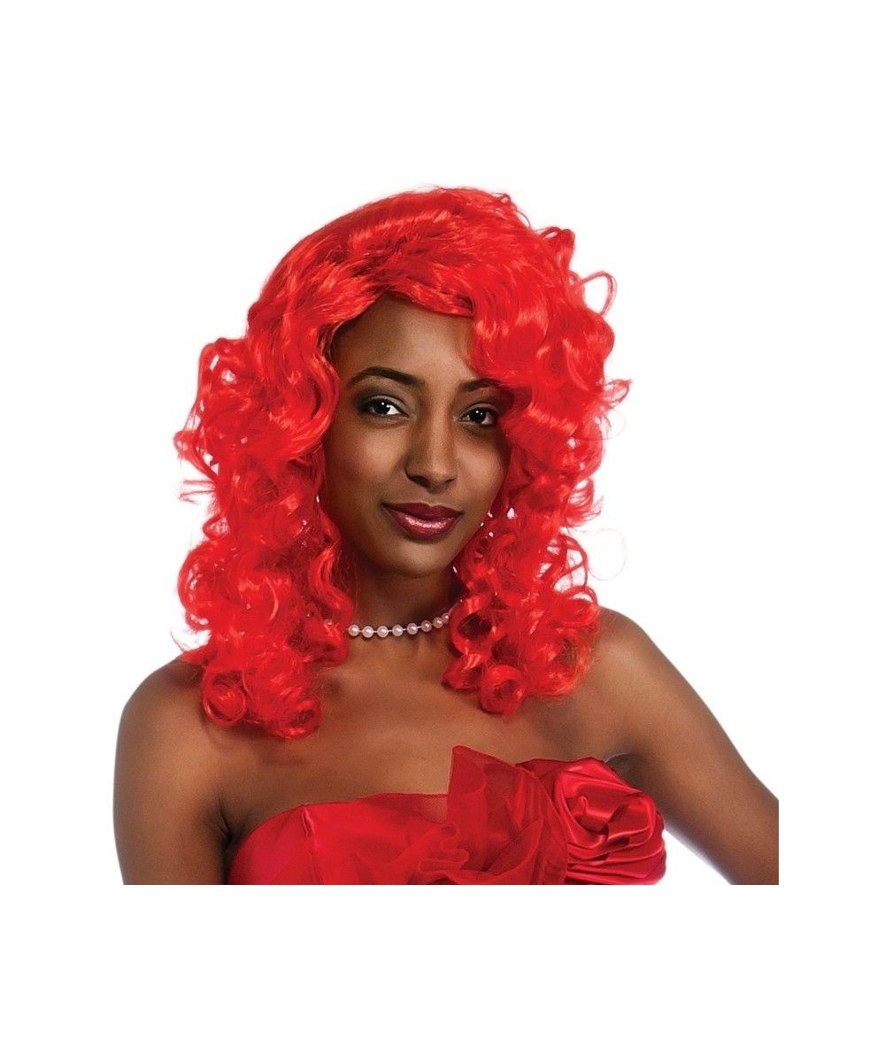 Red Rihanna  Wig