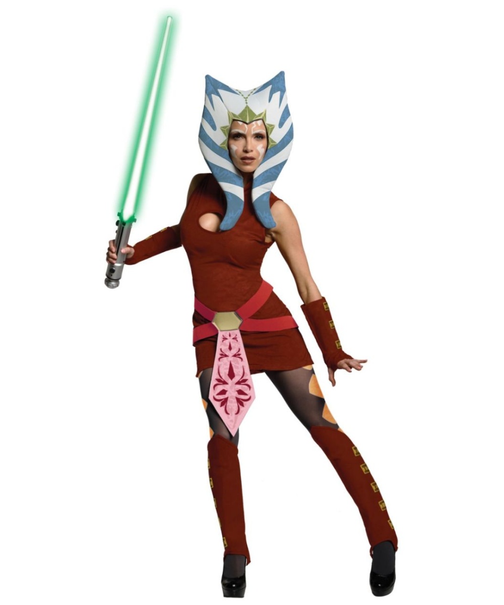 Star Wars The Clone Wars Ahsoka Women Costume