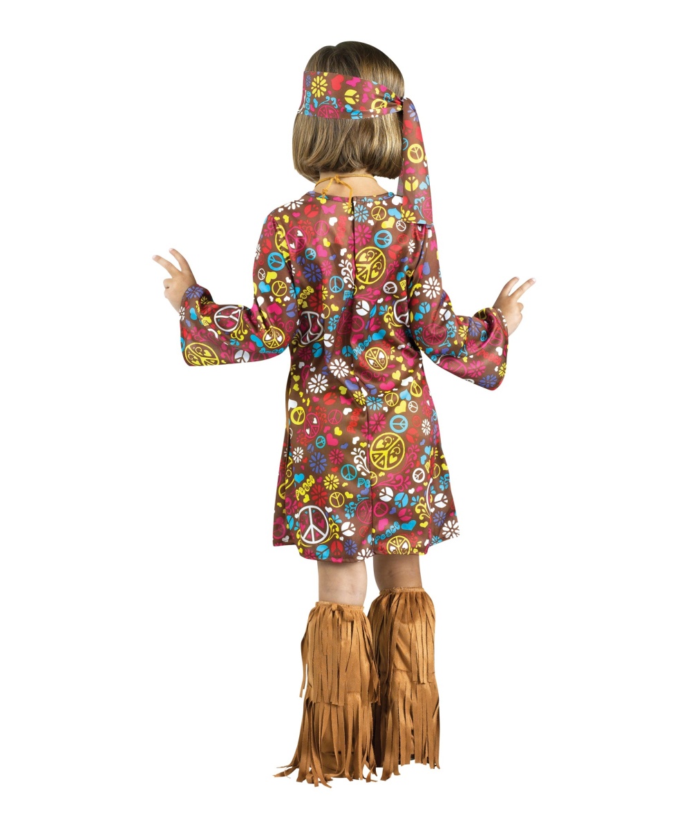 Peace And Love Hippie Baby/ Toddler Costume