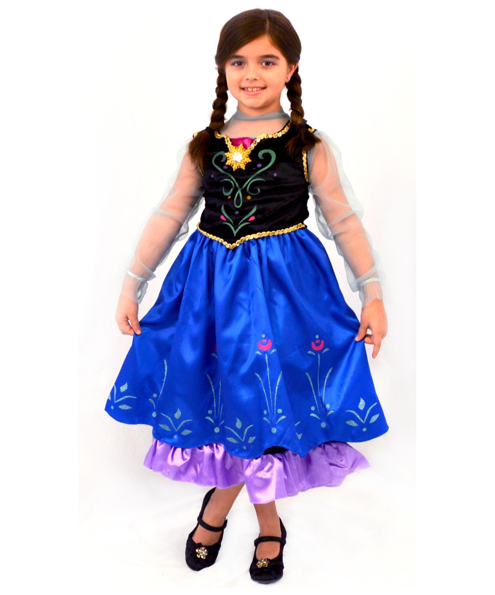 Disney Frozen Anna Toddler/kids Costume Girls Costume