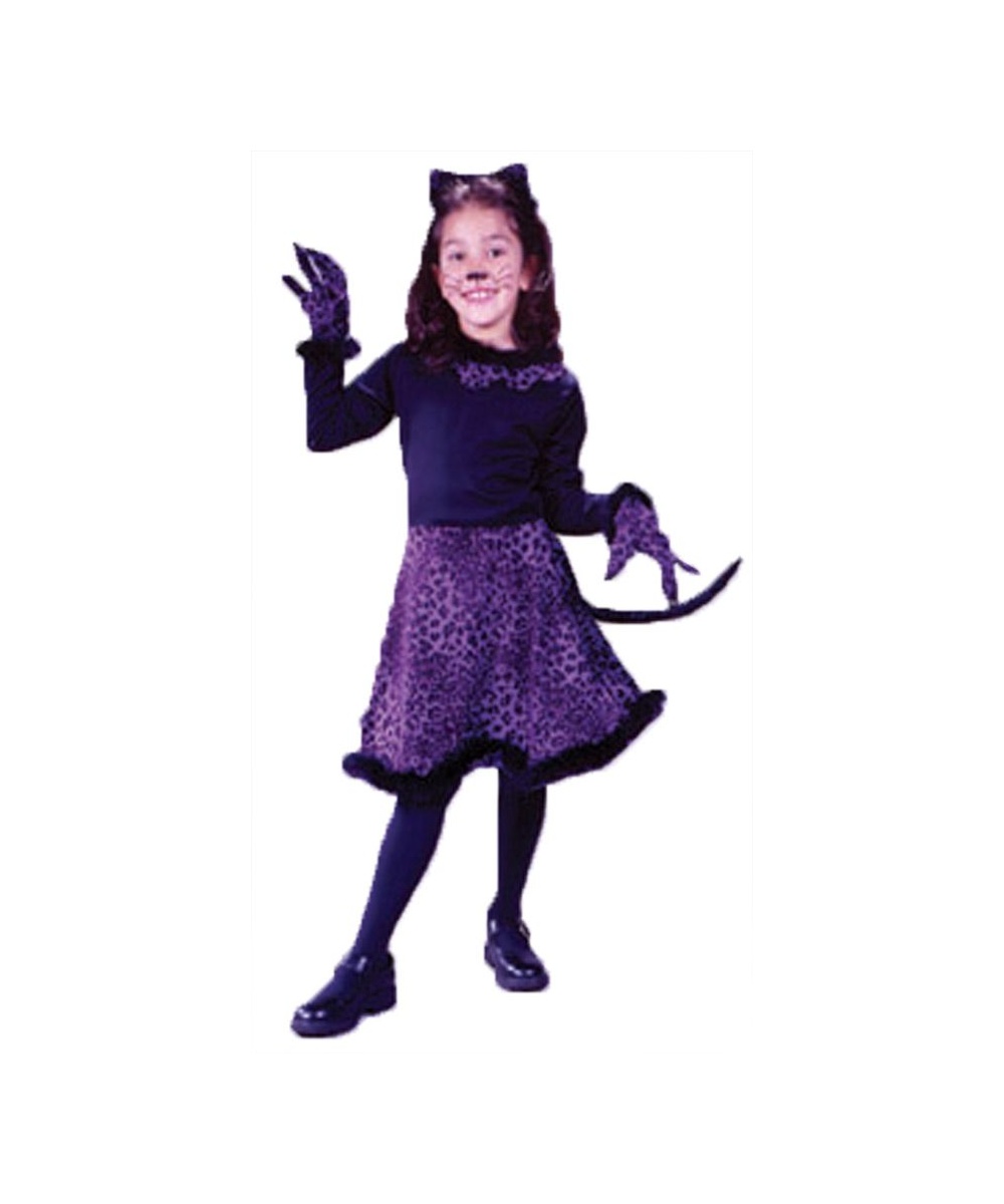 Kids Marabou Kitty Costume