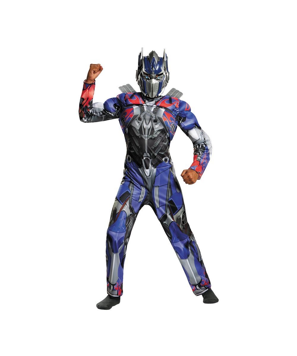 Transformers Optimus Prime Boys Muscle Costume - Boys Costume